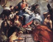 乔瓦尼 安东尼奥 格拉蒂 : Madonna and Child with Saints